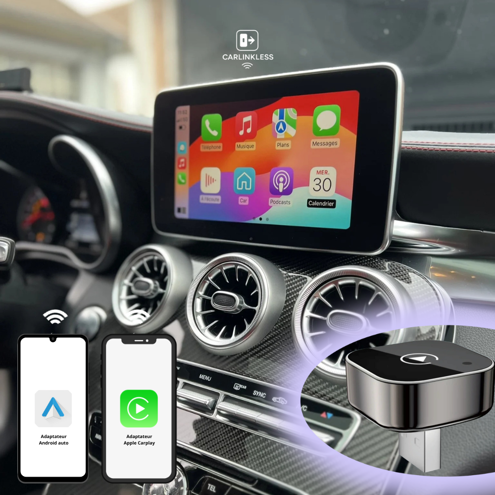 Carlinkless 2 – Nouvelle génération de clé CarPlay sans fil