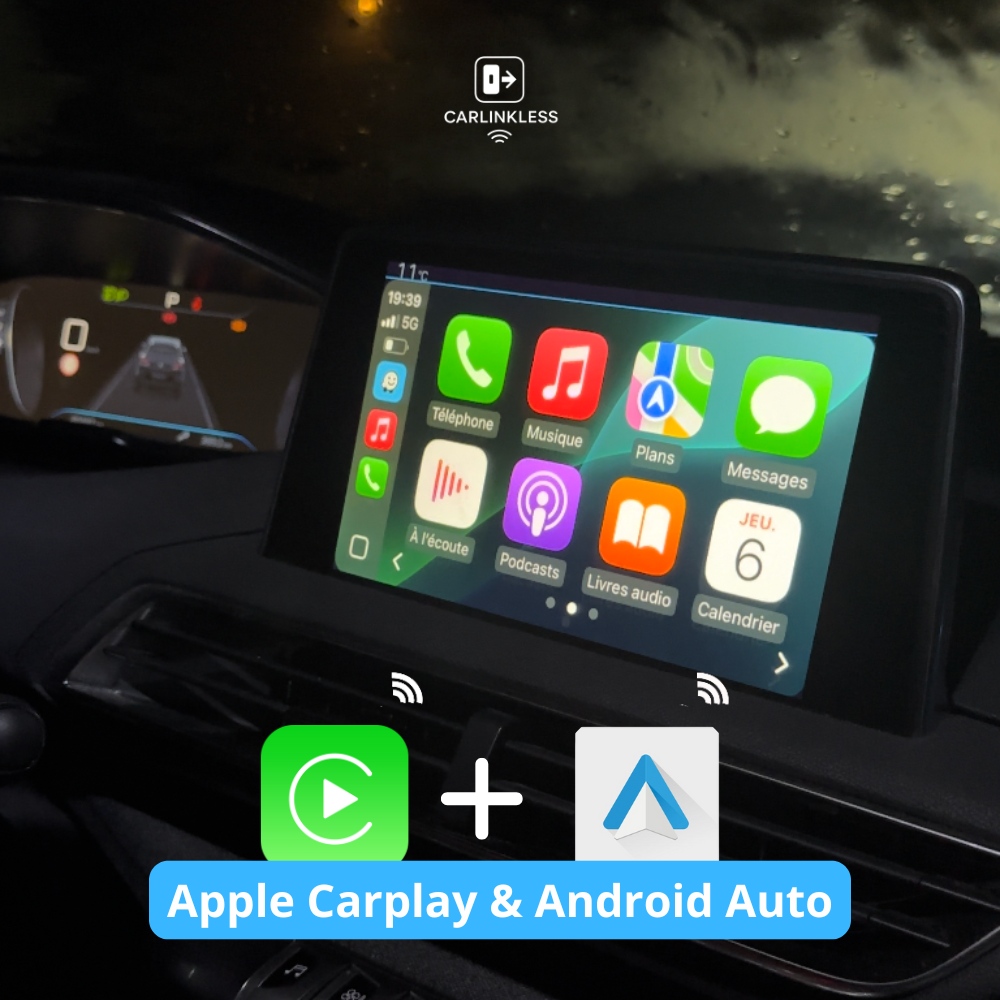 Carlinkless 2 – Nouvelle génération de clé CarPlay sans fil